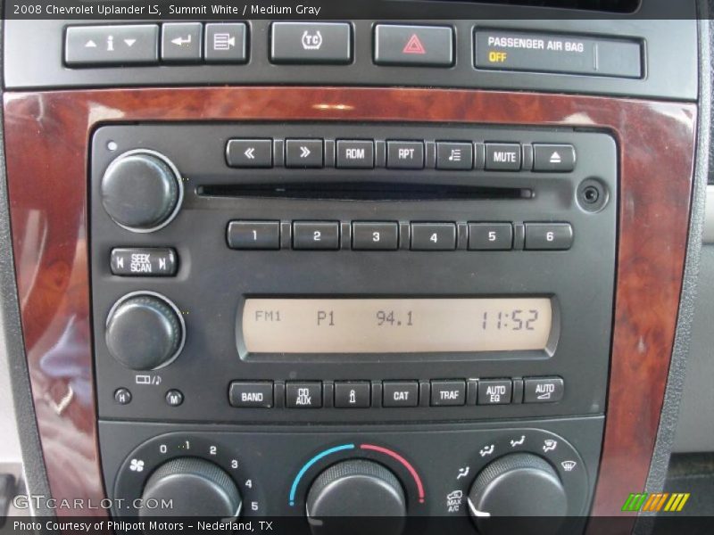 Summit White / Medium Gray 2008 Chevrolet Uplander LS