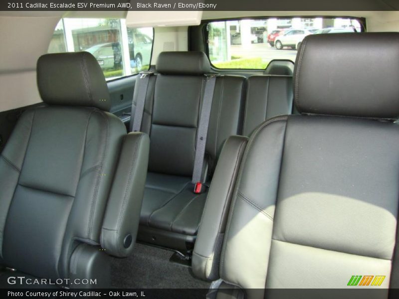 Black Raven / Ebony/Ebony 2011 Cadillac Escalade ESV Premium AWD
