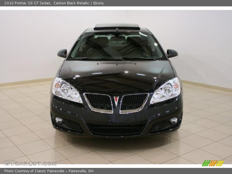Carbon Black Metallic / Ebony 2010 Pontiac G6 GT Sedan