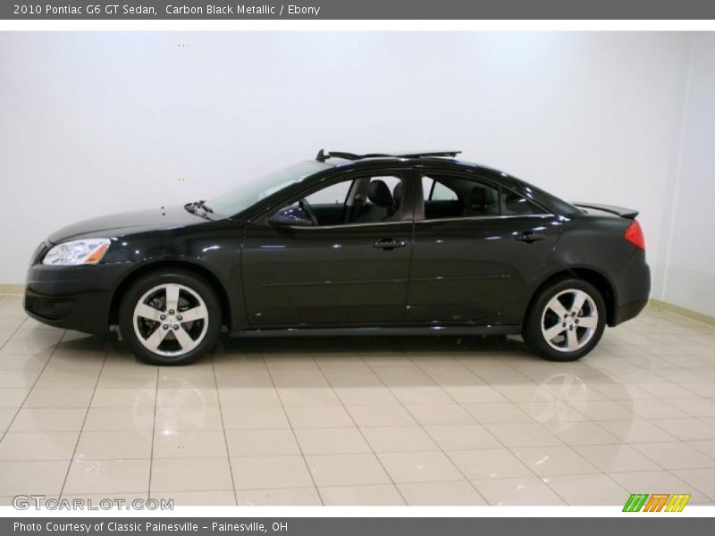 Carbon Black Metallic / Ebony 2010 Pontiac G6 GT Sedan