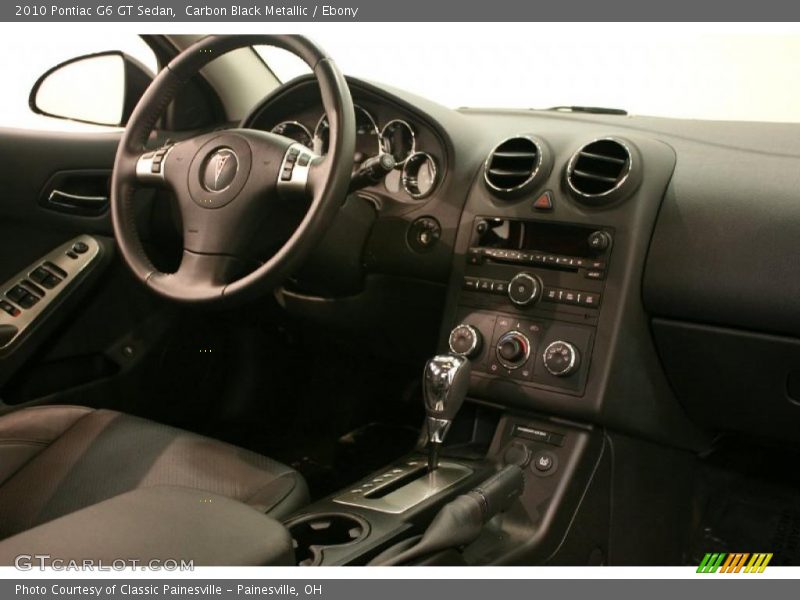 Carbon Black Metallic / Ebony 2010 Pontiac G6 GT Sedan