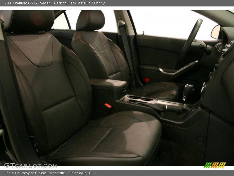 Carbon Black Metallic / Ebony 2010 Pontiac G6 GT Sedan