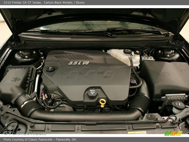 Carbon Black Metallic / Ebony 2010 Pontiac G6 GT Sedan