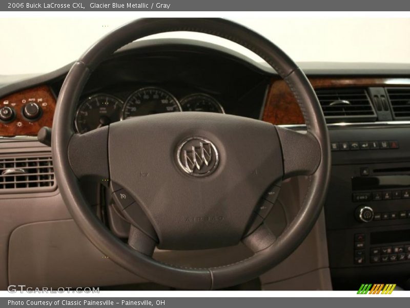 Glacier Blue Metallic / Gray 2006 Buick LaCrosse CXL