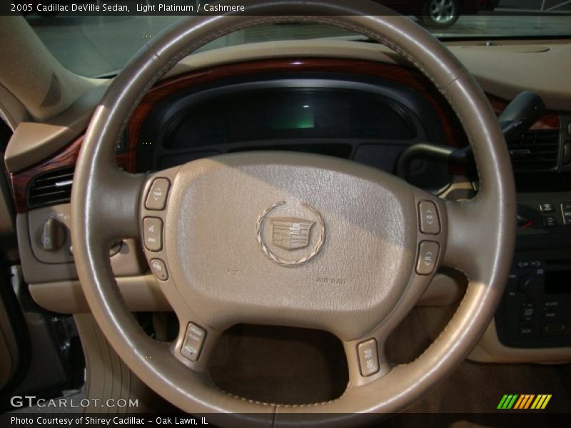 Light Platinum / Cashmere 2005 Cadillac DeVille Sedan