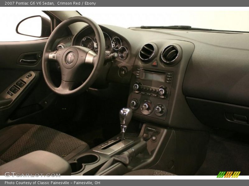 Crimson Red / Ebony 2007 Pontiac G6 V6 Sedan