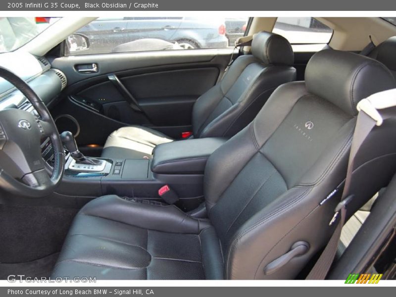 Black Obsidian / Graphite 2005 Infiniti G 35 Coupe