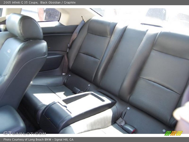 Black Obsidian / Graphite 2005 Infiniti G 35 Coupe