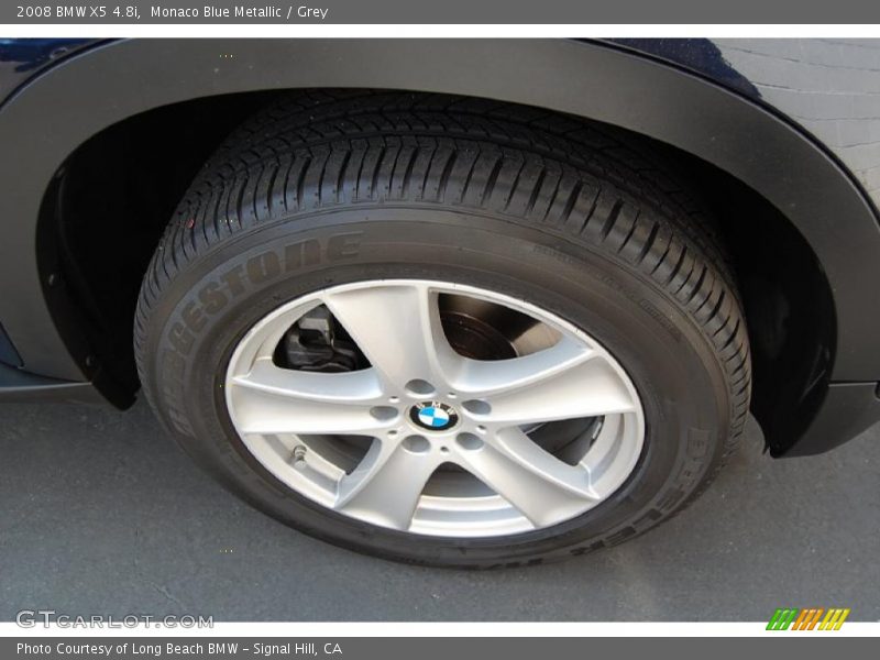 Monaco Blue Metallic / Grey 2008 BMW X5 4.8i