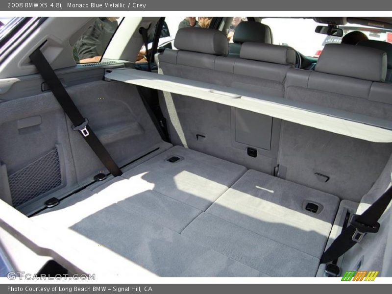 Monaco Blue Metallic / Grey 2008 BMW X5 4.8i
