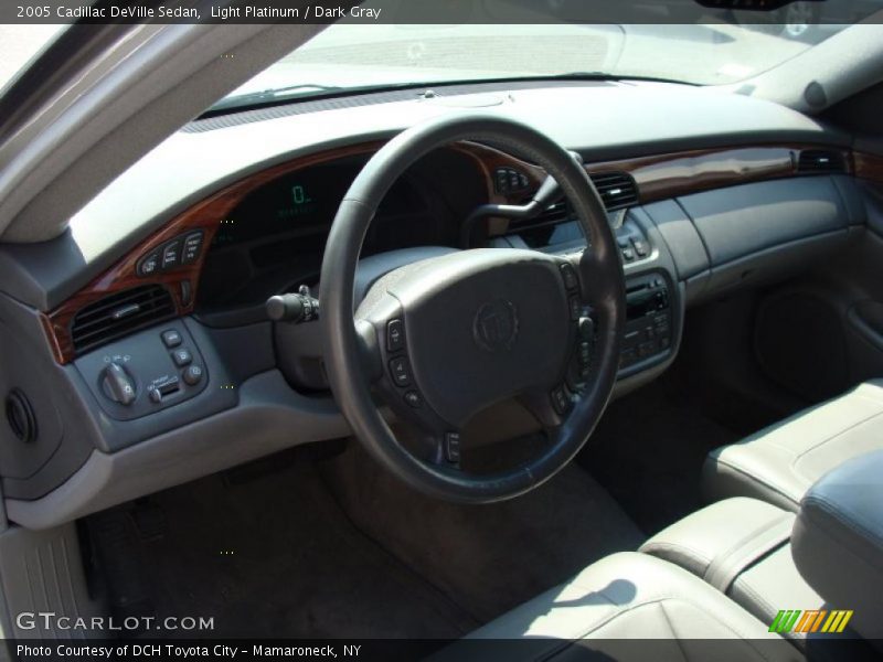 Light Platinum / Dark Gray 2005 Cadillac DeVille Sedan