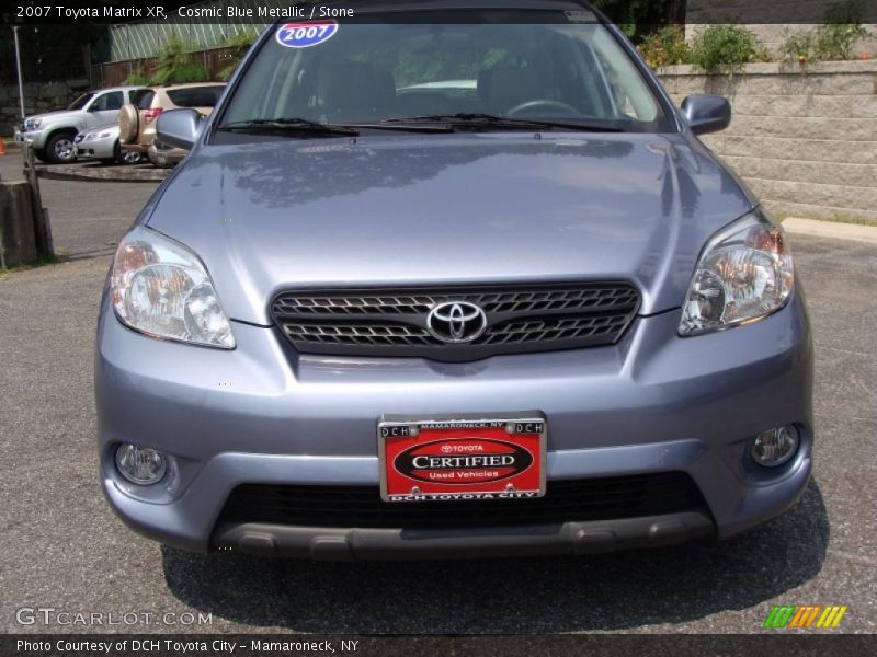 Cosmic Blue Metallic / Stone 2007 Toyota Matrix XR