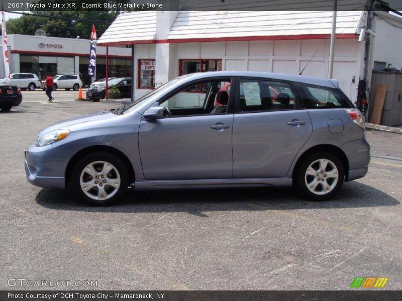 Cosmic Blue Metallic / Stone 2007 Toyota Matrix XR