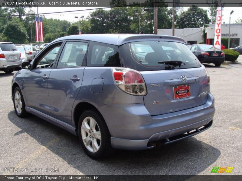 Cosmic Blue Metallic / Stone 2007 Toyota Matrix XR