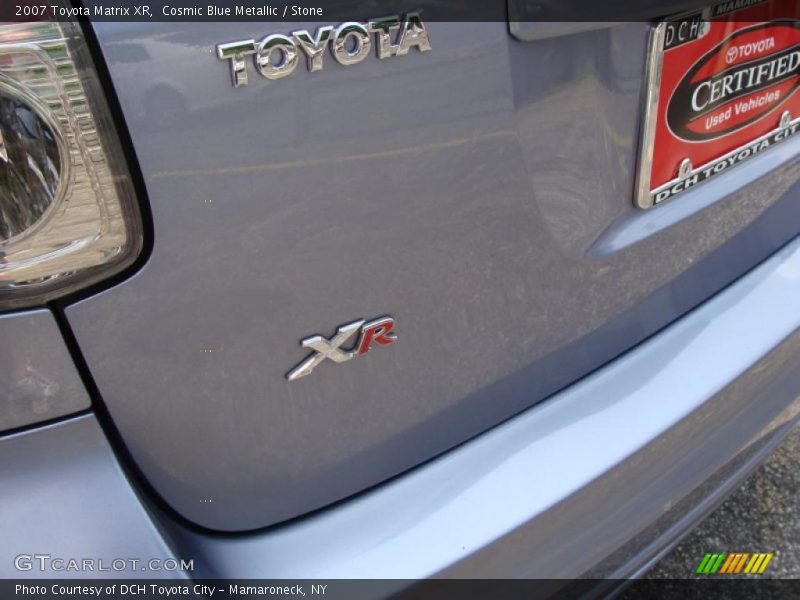 Cosmic Blue Metallic / Stone 2007 Toyota Matrix XR