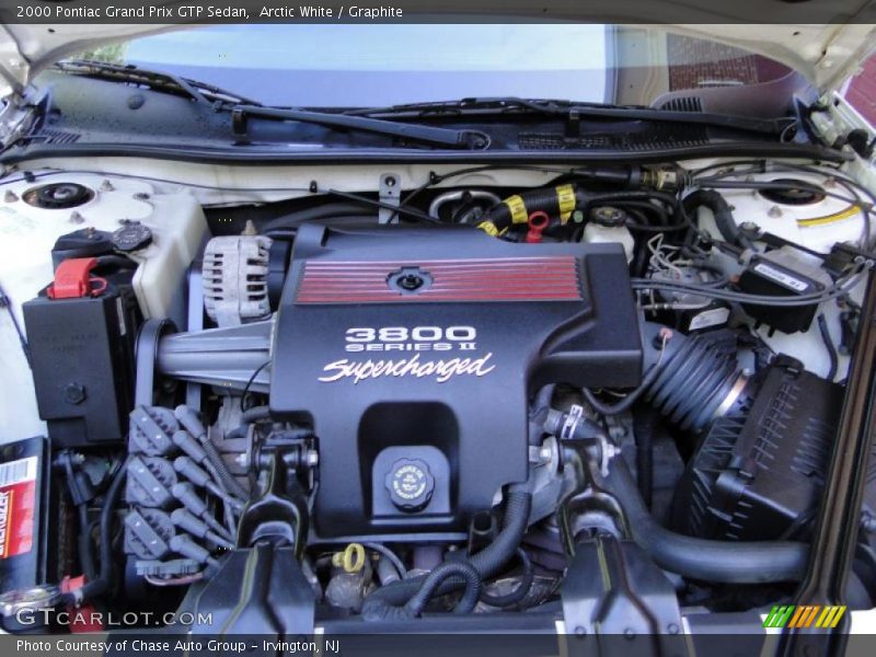 Arctic White / Graphite 2000 Pontiac Grand Prix GTP Sedan