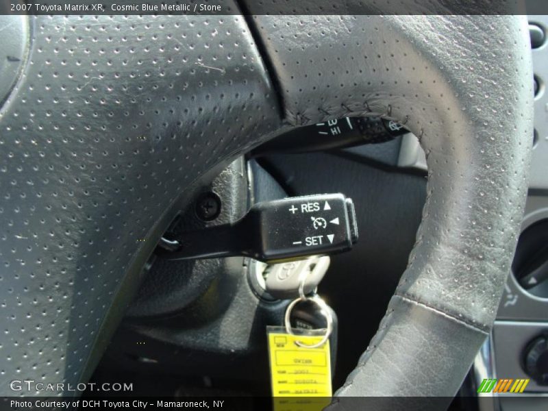 Cosmic Blue Metallic / Stone 2007 Toyota Matrix XR
