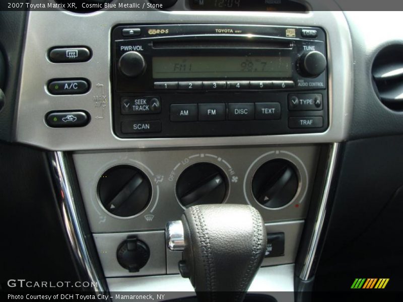 Cosmic Blue Metallic / Stone 2007 Toyota Matrix XR