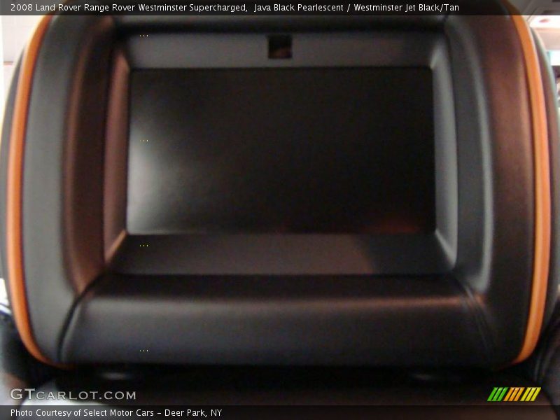 Java Black Pearlescent / Westminster Jet Black/Tan 2008 Land Rover Range Rover Westminster Supercharged