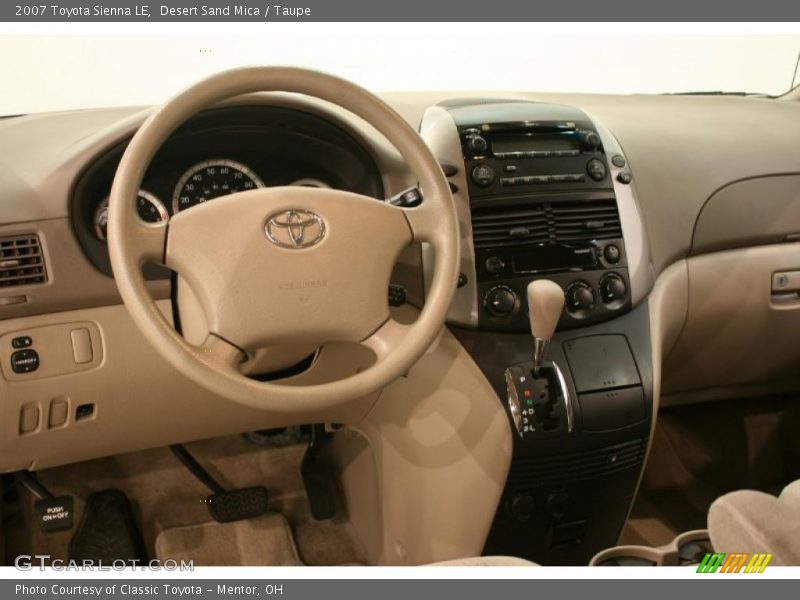 Desert Sand Mica / Taupe 2007 Toyota Sienna LE