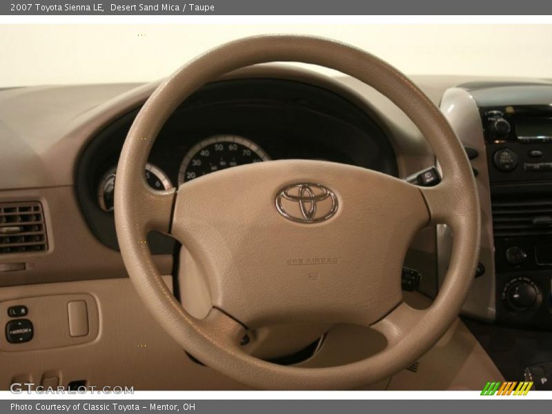 Desert Sand Mica / Taupe 2007 Toyota Sienna LE