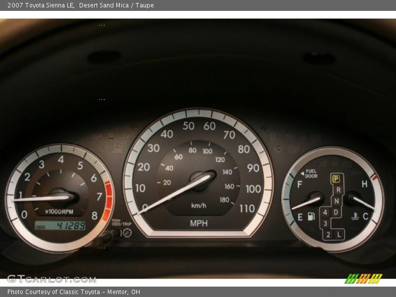 Desert Sand Mica / Taupe 2007 Toyota Sienna LE