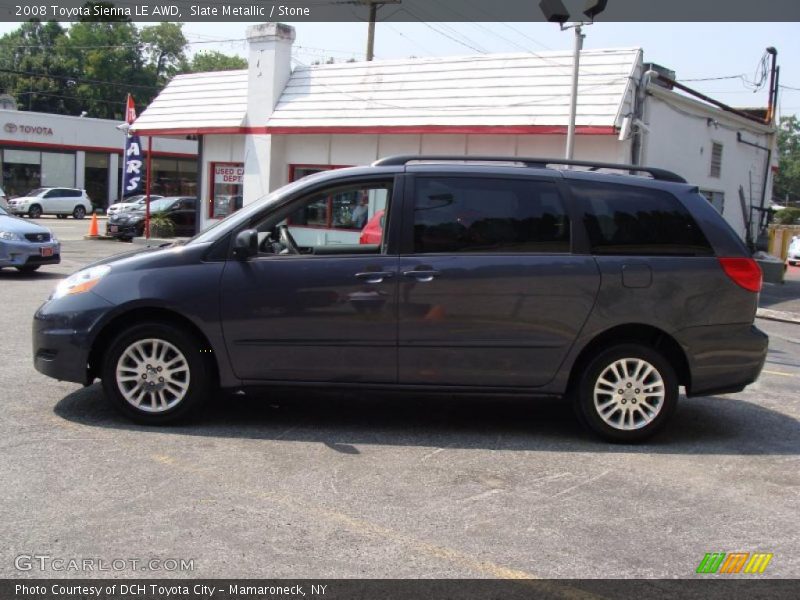 Slate Metallic / Stone 2008 Toyota Sienna LE AWD