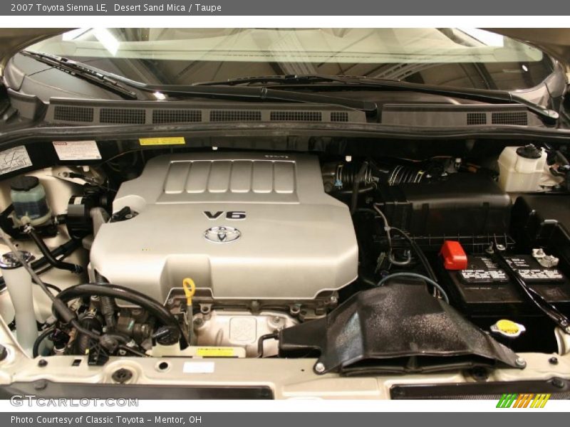 Desert Sand Mica / Taupe 2007 Toyota Sienna LE