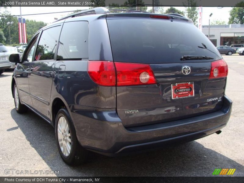 Slate Metallic / Stone 2008 Toyota Sienna LE AWD