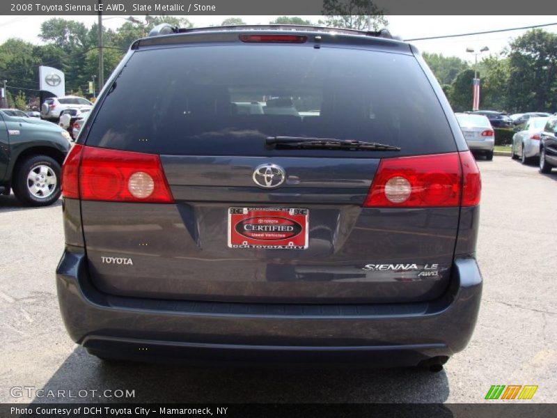 Slate Metallic / Stone 2008 Toyota Sienna LE AWD