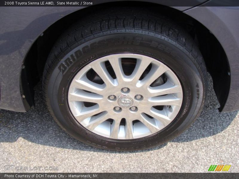 Slate Metallic / Stone 2008 Toyota Sienna LE AWD