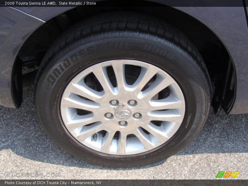 Slate Metallic / Stone 2008 Toyota Sienna LE AWD