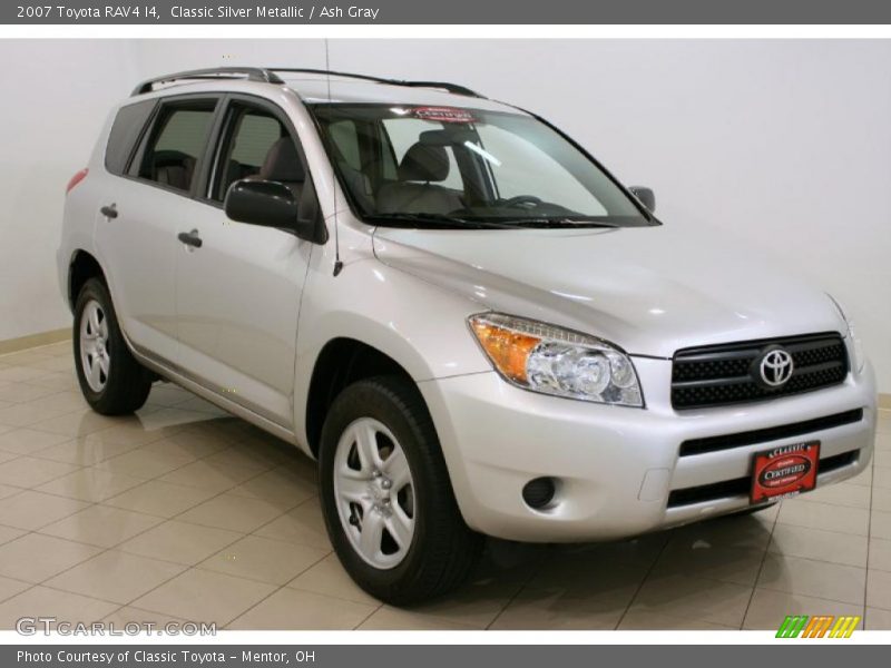 Classic Silver Metallic / Ash Gray 2007 Toyota RAV4 I4