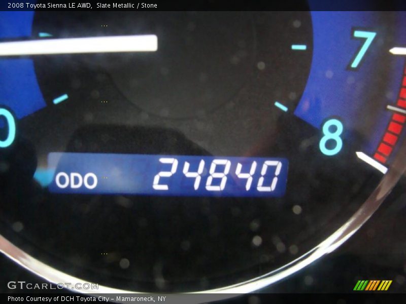 Slate Metallic / Stone 2008 Toyota Sienna LE AWD