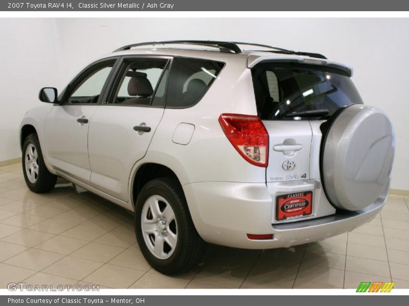 Classic Silver Metallic / Ash Gray 2007 Toyota RAV4 I4