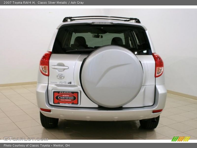 Classic Silver Metallic / Ash Gray 2007 Toyota RAV4 I4
