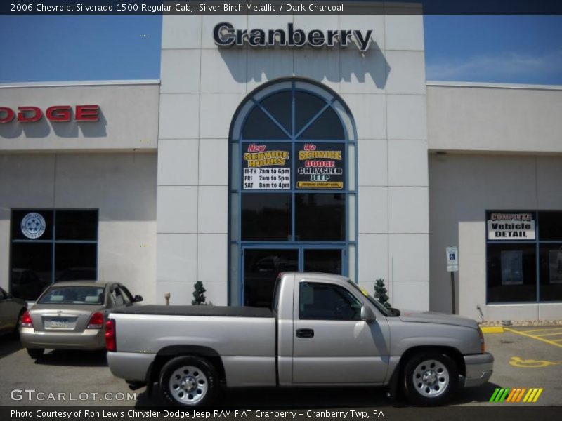 Silver Birch Metallic / Dark Charcoal 2006 Chevrolet Silverado 1500 Regular Cab