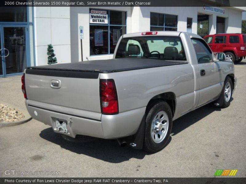 Silver Birch Metallic / Dark Charcoal 2006 Chevrolet Silverado 1500 Regular Cab