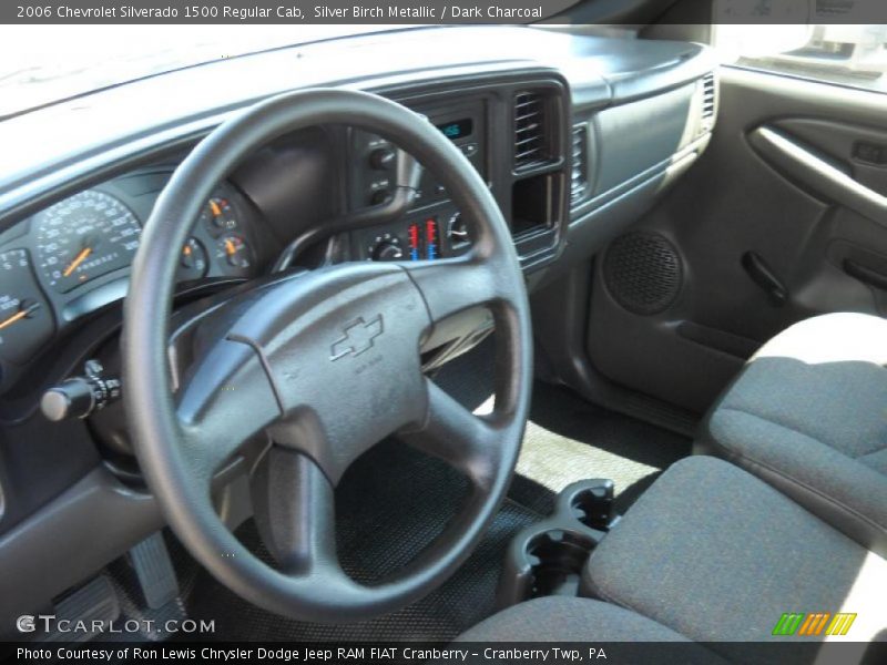Silver Birch Metallic / Dark Charcoal 2006 Chevrolet Silverado 1500 Regular Cab