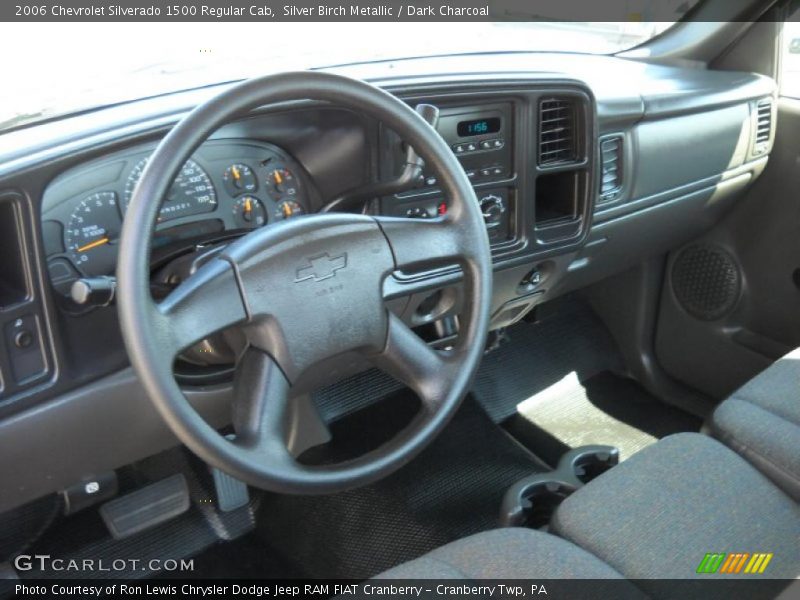 Silver Birch Metallic / Dark Charcoal 2006 Chevrolet Silverado 1500 Regular Cab