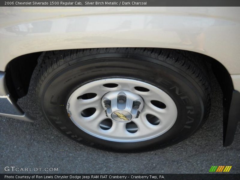 Silver Birch Metallic / Dark Charcoal 2006 Chevrolet Silverado 1500 Regular Cab