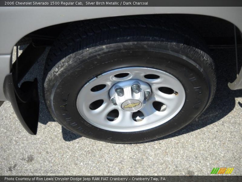 Silver Birch Metallic / Dark Charcoal 2006 Chevrolet Silverado 1500 Regular Cab