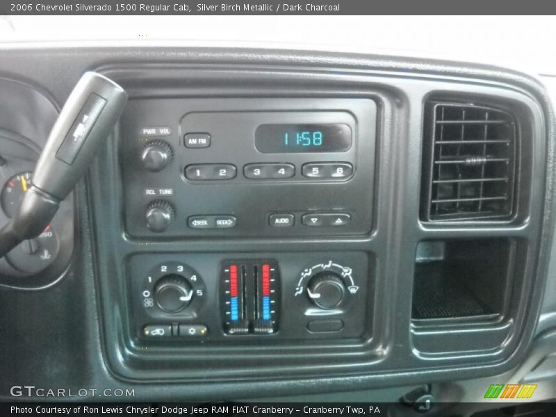 Silver Birch Metallic / Dark Charcoal 2006 Chevrolet Silverado 1500 Regular Cab