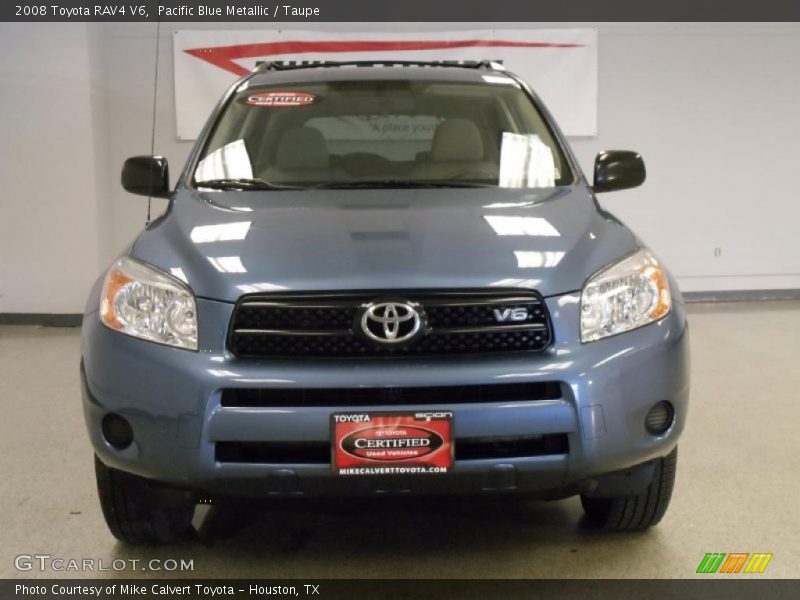 Pacific Blue Metallic / Taupe 2008 Toyota RAV4 V6