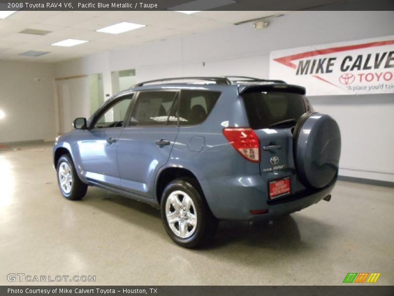 Pacific Blue Metallic / Taupe 2008 Toyota RAV4 V6