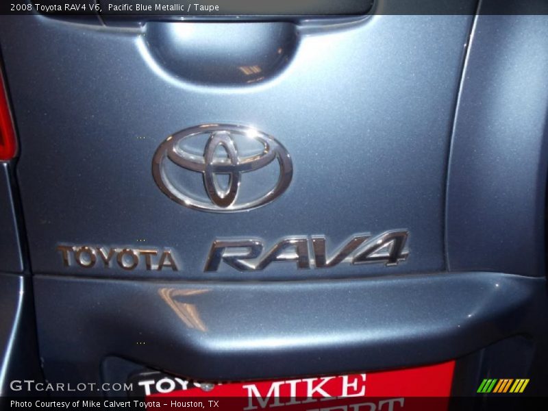 Pacific Blue Metallic / Taupe 2008 Toyota RAV4 V6