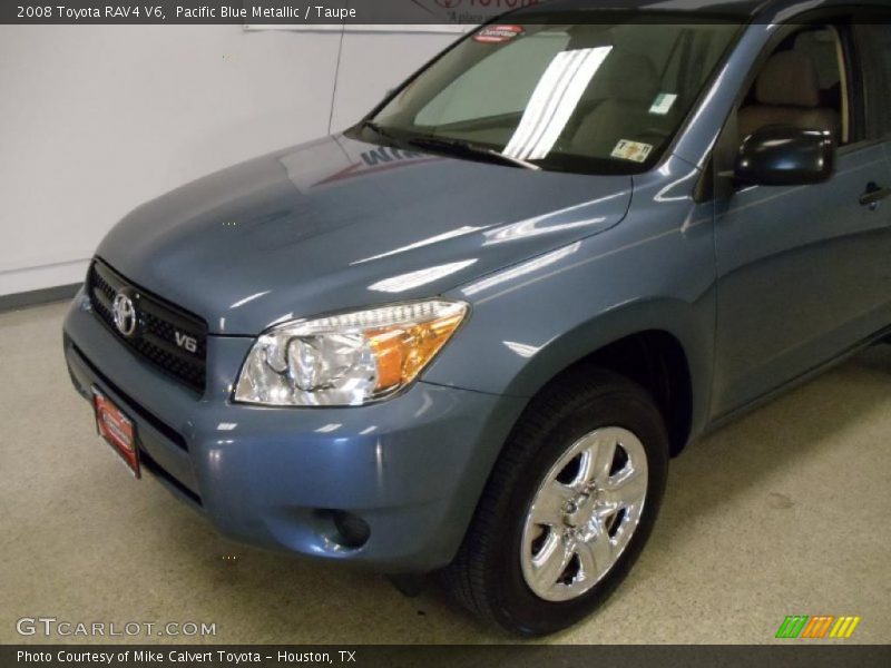 Pacific Blue Metallic / Taupe 2008 Toyota RAV4 V6