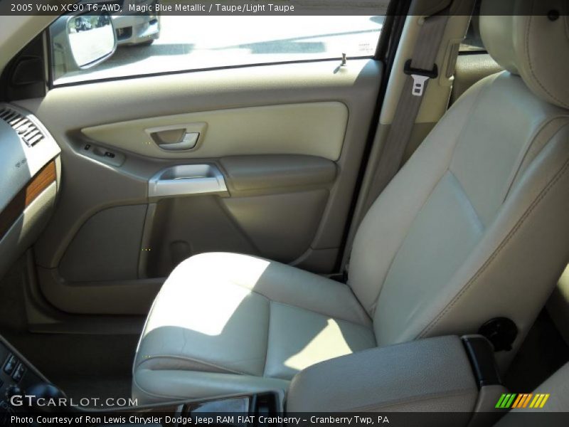 Magic Blue Metallic / Taupe/Light Taupe 2005 Volvo XC90 T6 AWD