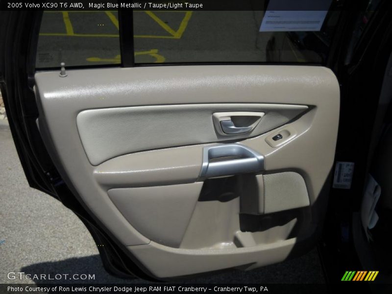 Magic Blue Metallic / Taupe/Light Taupe 2005 Volvo XC90 T6 AWD