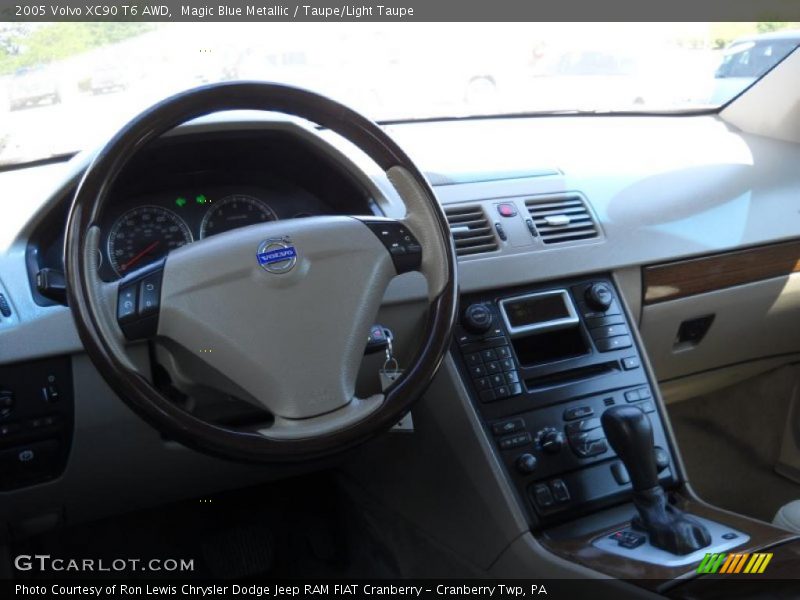 Magic Blue Metallic / Taupe/Light Taupe 2005 Volvo XC90 T6 AWD